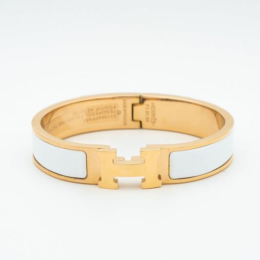 [⭐Hevara Jewelry]H WHITE BRACELET