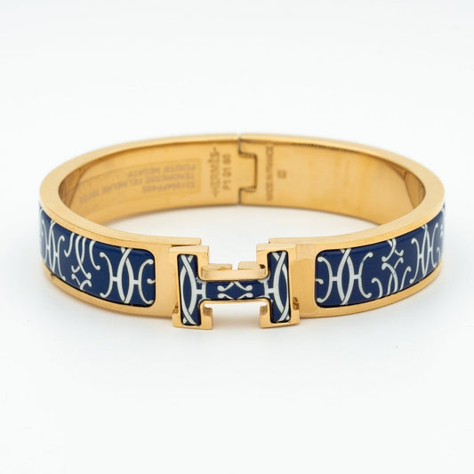[⭐Hevara Jewelry]H BRACELET BLACK MULTICOLOR