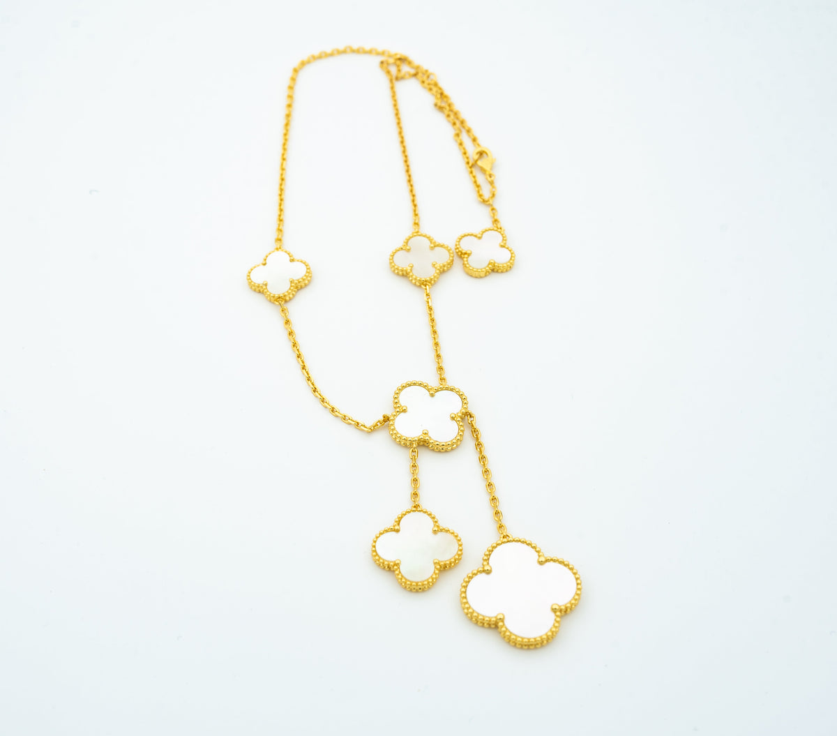 [⭐Hevara Jewelry]CLOVER MOTHER OF PEARL NECKLACE 6 MOTIF