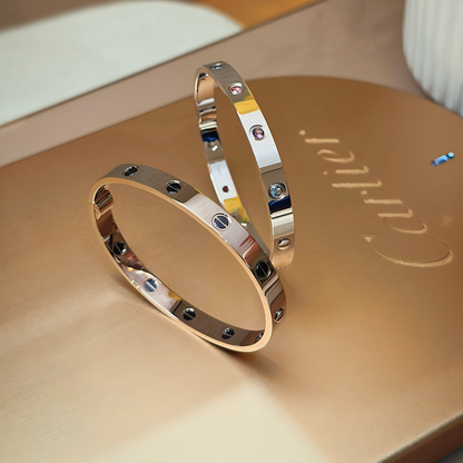 [⭐Hevara Jewelry] 2026 RAINBOW LOVE BRACELET 6.1MM  10 DIAMONDS