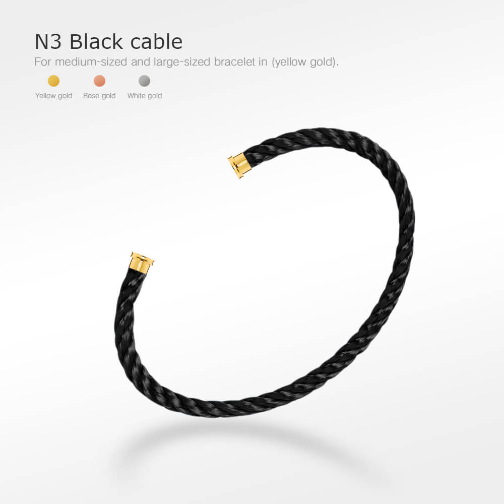 [⭐Hevara Jewelry]FORCE SERIES BRACELET CABLES 50 CHOICES (DIY SELECTION)