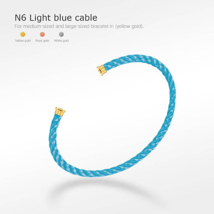 [⭐Hevara Jewelry]FORCE SERIES BRACELET CABLES 50 CHOICES (DIY SELECTION)