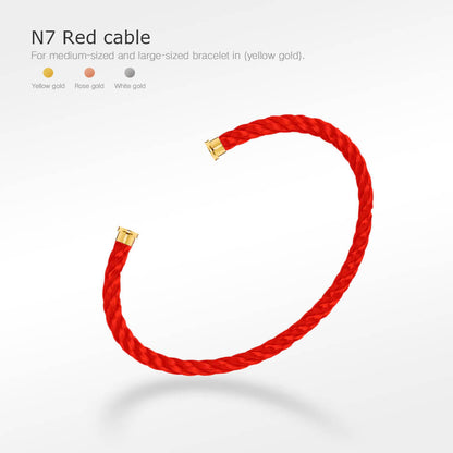 [⭐Hevara Jewelry]FORCE SERIES BRACELET CABLES 50 CHOICES (DIY SELECTION)