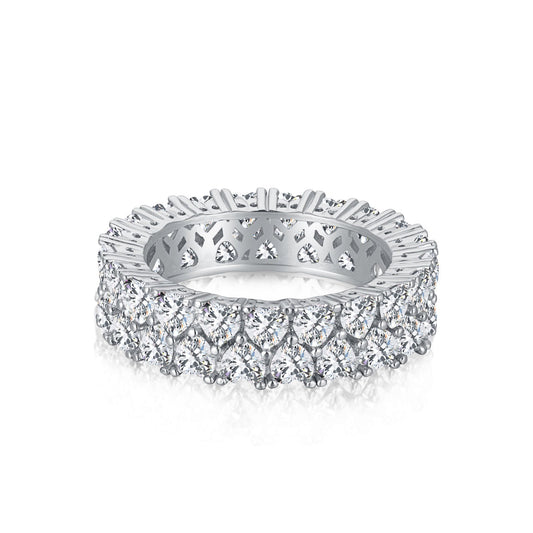 [Hevara Jewelry]Sparkling Full Heart Ring