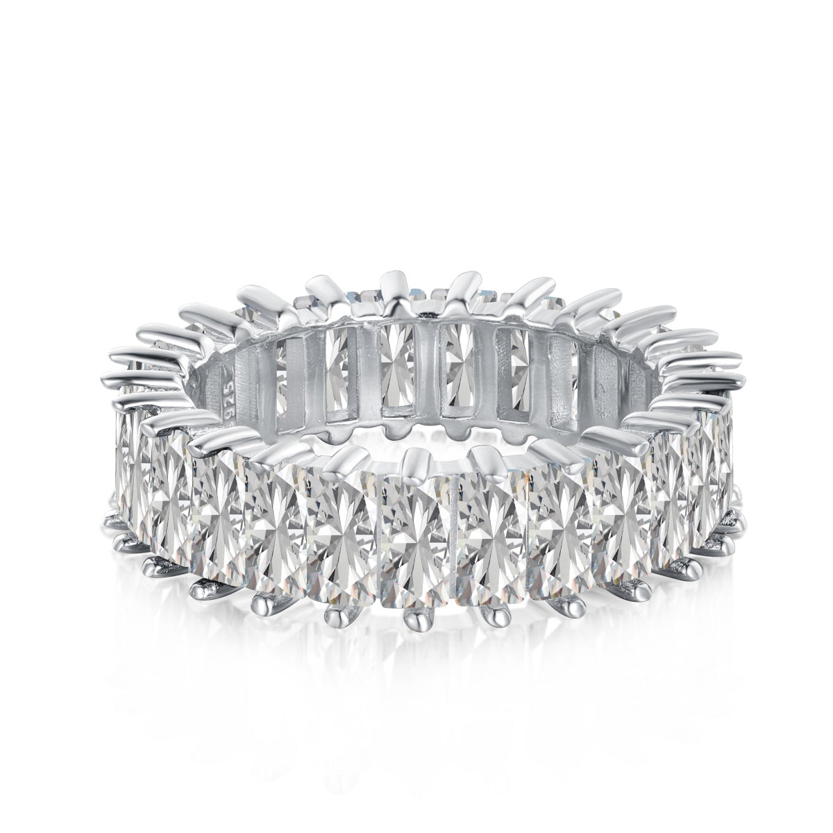 [Hevara Jewelry]Unique Colorful Radiant Cut RIng