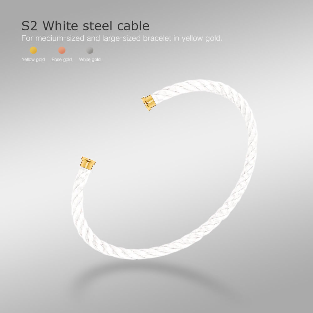 [⭐Hevara Jewelry]FORCE SERIES BRACELET CABLES 50 CHOICES (DIY SELECTION)