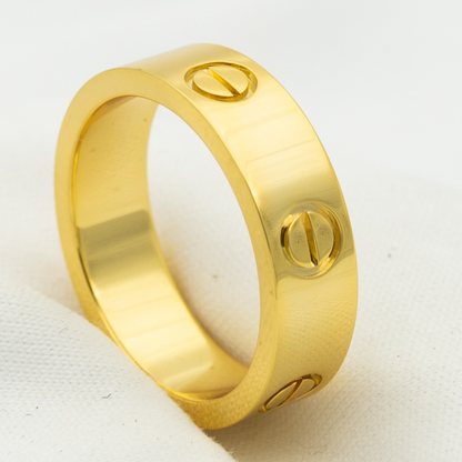 [⭐Hevara Jewelry]LOVE RING 5.5MM NO DIAMOND