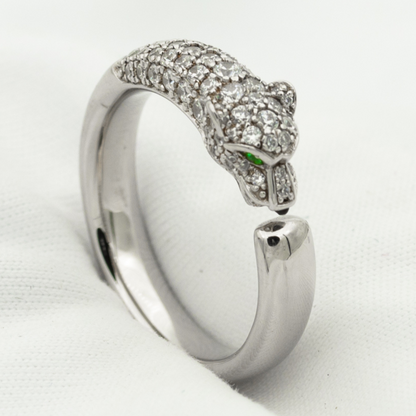 [⭐Hevara Jewelry]PANTHERE RING DIAMOND 7.3MM