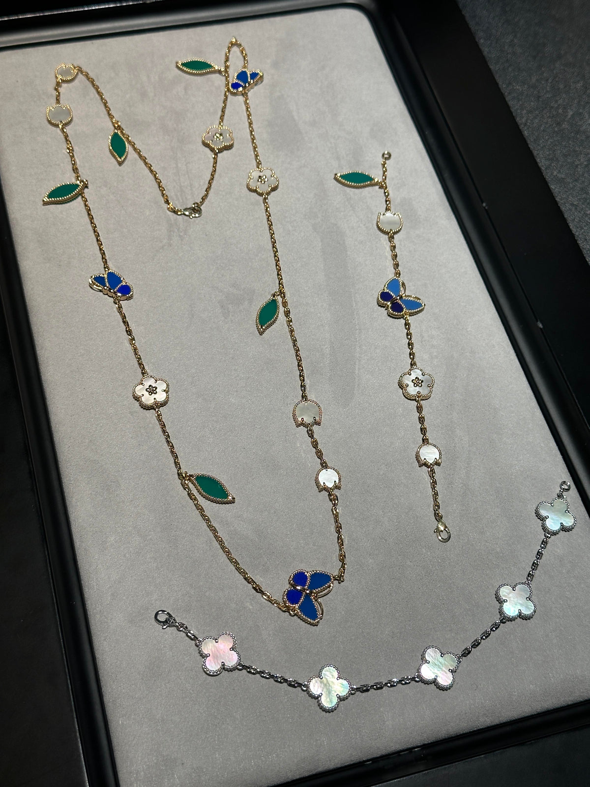 [⭐Hevara Jewelry] 26 NEW CLOVER 15 MOTIFS LUCKY NECKLACE