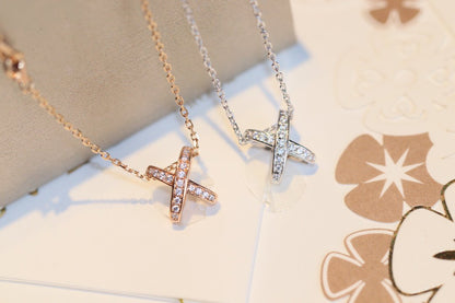 [⭐Hevara Jewelry]JEUX DE DIAMOND NECKLACE
