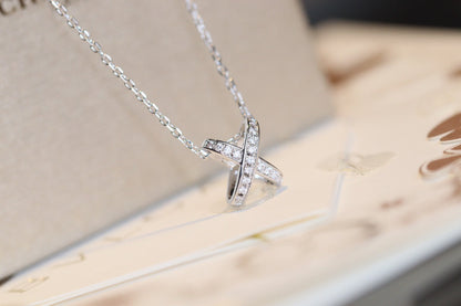 [⭐Hevara Jewelry]JEUX DE DIAMOND NECKLACE