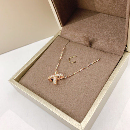 [⭐Hevara Jewelry]JEUX DE DIAMOND NECKLACE