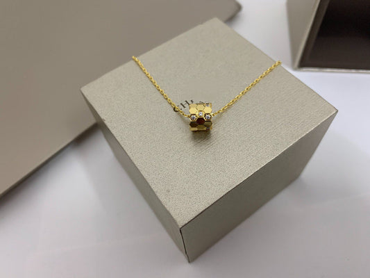 [⭐Hevara Jewelry]BEE LOVE DIAMOND NECKLACE