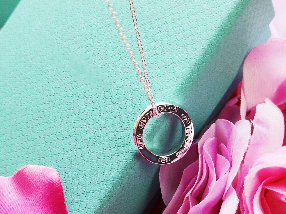 [Hevara Jewelry]SINGLE RING NECKLACE CHAIN LENGTH