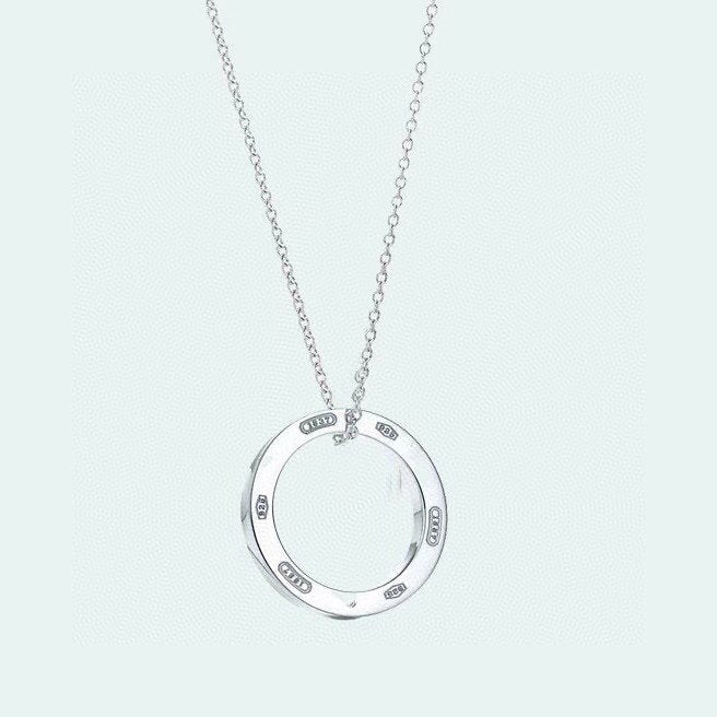 [Hevara Jewelry]SINGLE RING NECKLACE CHAIN LENGTH