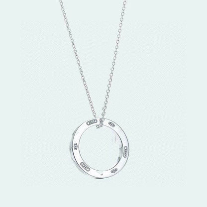 [Hevara Jewelry]SINGLE RING NECKLACE CHAIN LENGTH