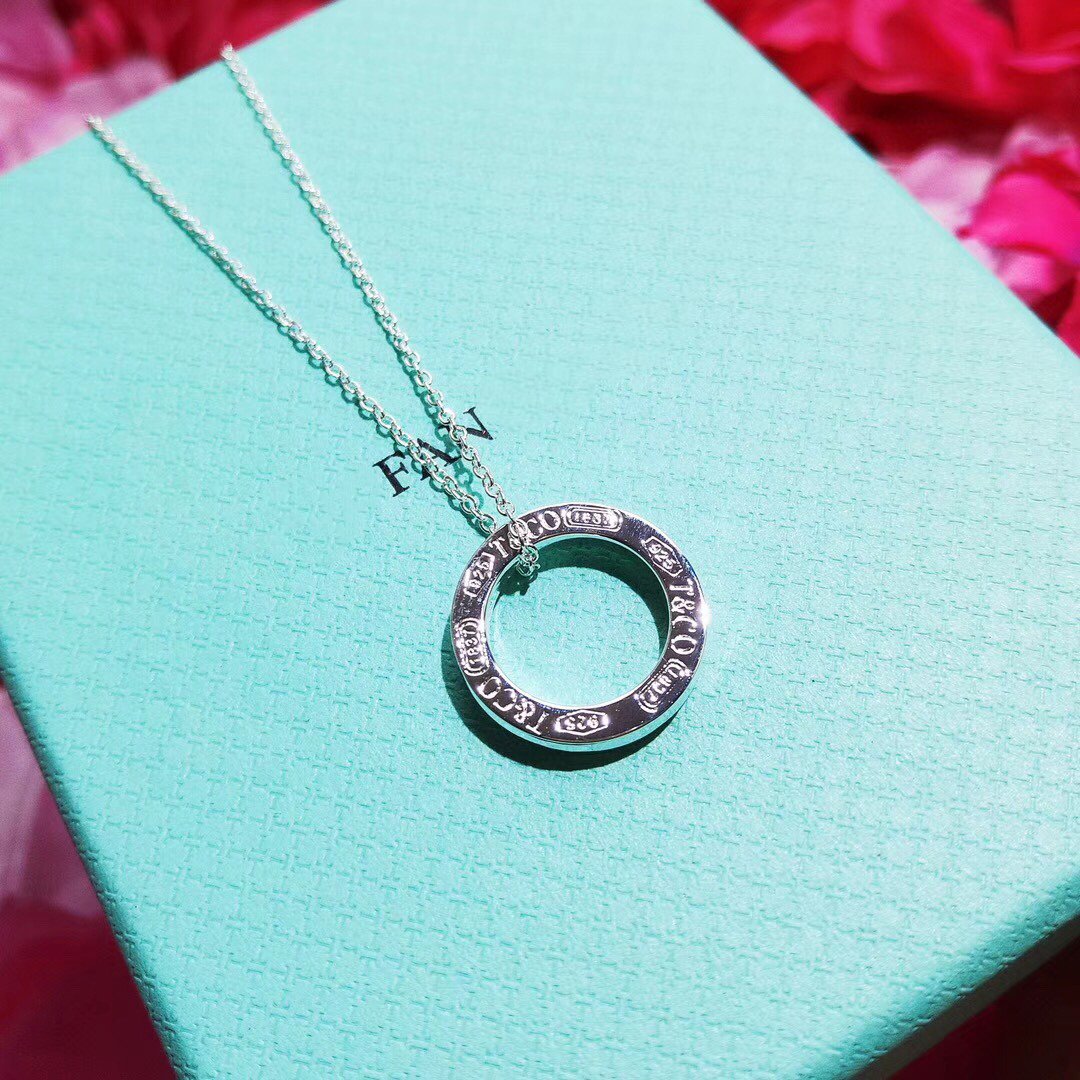 [Hevara Jewelry]SINGLE RING NECKLACE CHAIN LENGTH