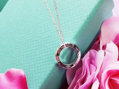 [Hevara Jewelry]SINGLE RING NECKLACE CHAIN LENGTH