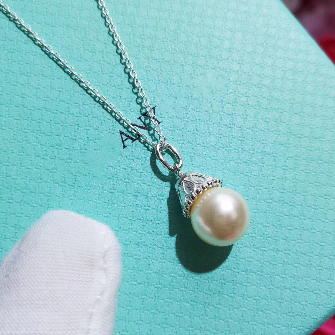 [Hevara Jewelry]PEARL PENDANT GATSBY ZIEGFELD PEARL SILVER NECKLACE