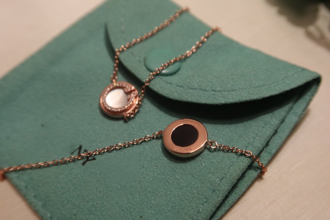 [Hevara Jewelry]DIAMOND CIRCLE PINK GOLD BRACELET