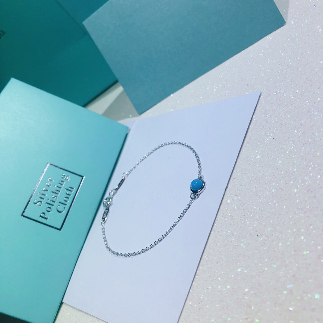 [Hevara Jewelry]YARD TURQUOISE NECKLACE SILVER