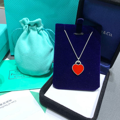 [Hevara Jewelry]RED HEART NECKLACE & BRACELET MATERIAL