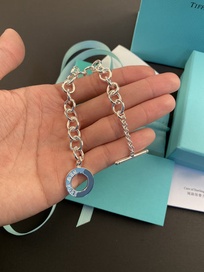 [Hevara Jewelry]TOGGLE TAG BRACELET SILVER