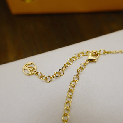 [⭐Hevara Jewelry]BLOOMING SUPPLE NECKLACE BRASS