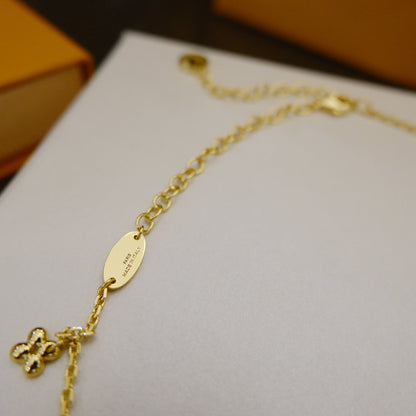 [⭐Hevara Jewelry]BLOOMING SUPPLE NECKLACE BRASS
