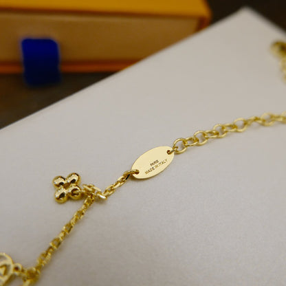 [⭐Hevara Jewelry]BLOOMING SUPPLE NECKLACE BRASS