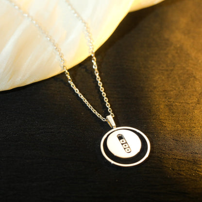 [⭐Hevara Jewelry]Demo MOVE MM SILVER DIAMOND NECKLACE