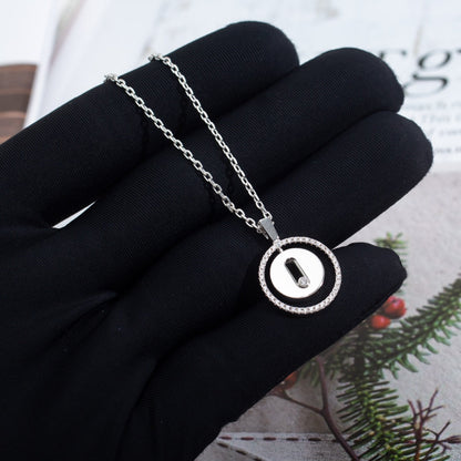[⭐Hevara Jewelry]Demo MOVE PM NECKLACE SILVER DIAMOND
