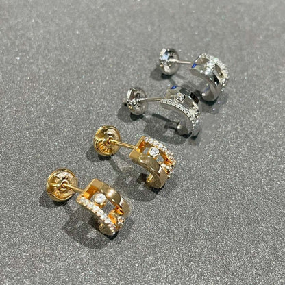 [⭐Hevara Jewelry]MOVE ROMANE EARRINGS DIAMOND