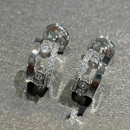 [⭐Hevara Jewelry]MOVE ROMANE EARRINGS DIAMOND