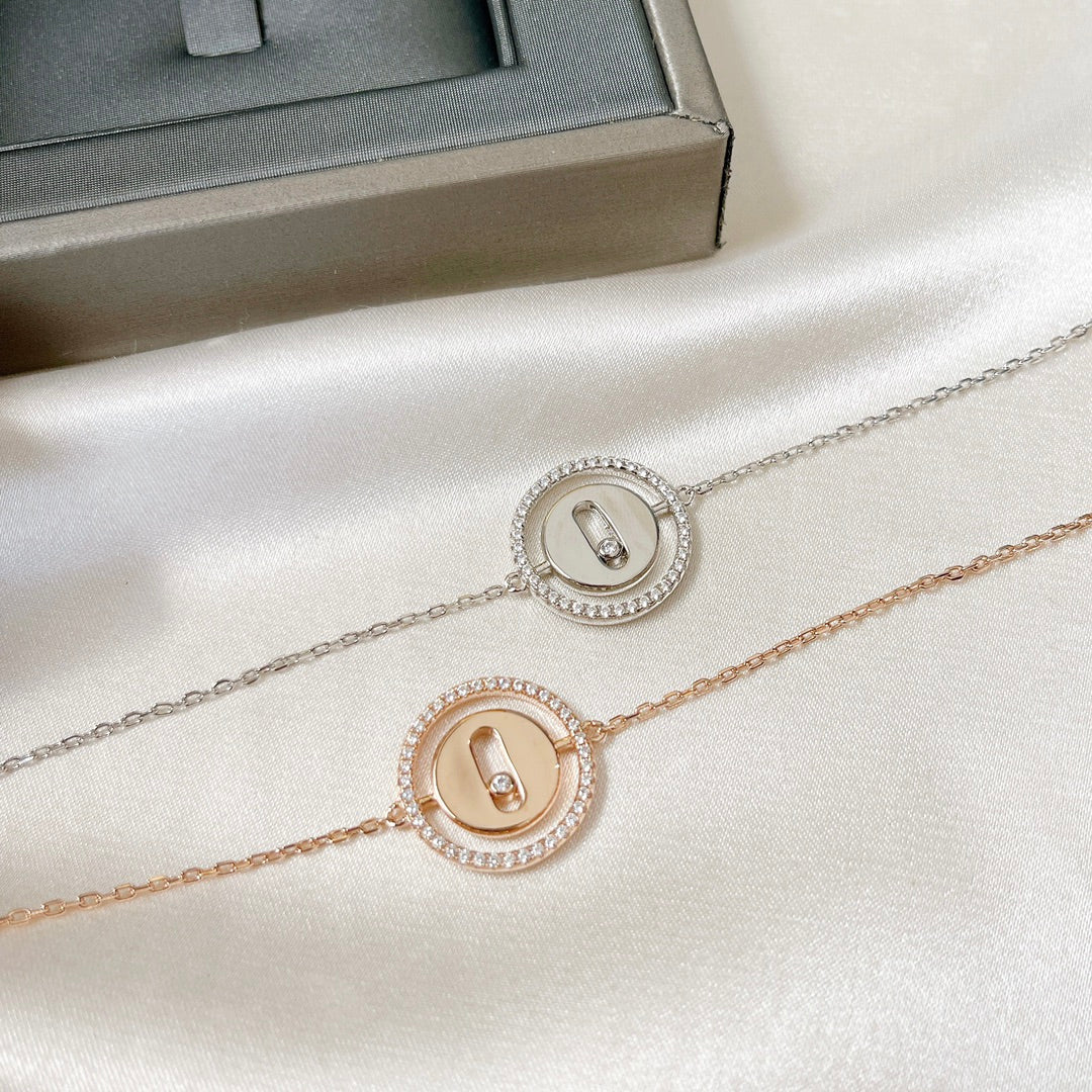 [⭐Hevara Jewelry]Demo MOVE PAVED DIAMOND BRACELET