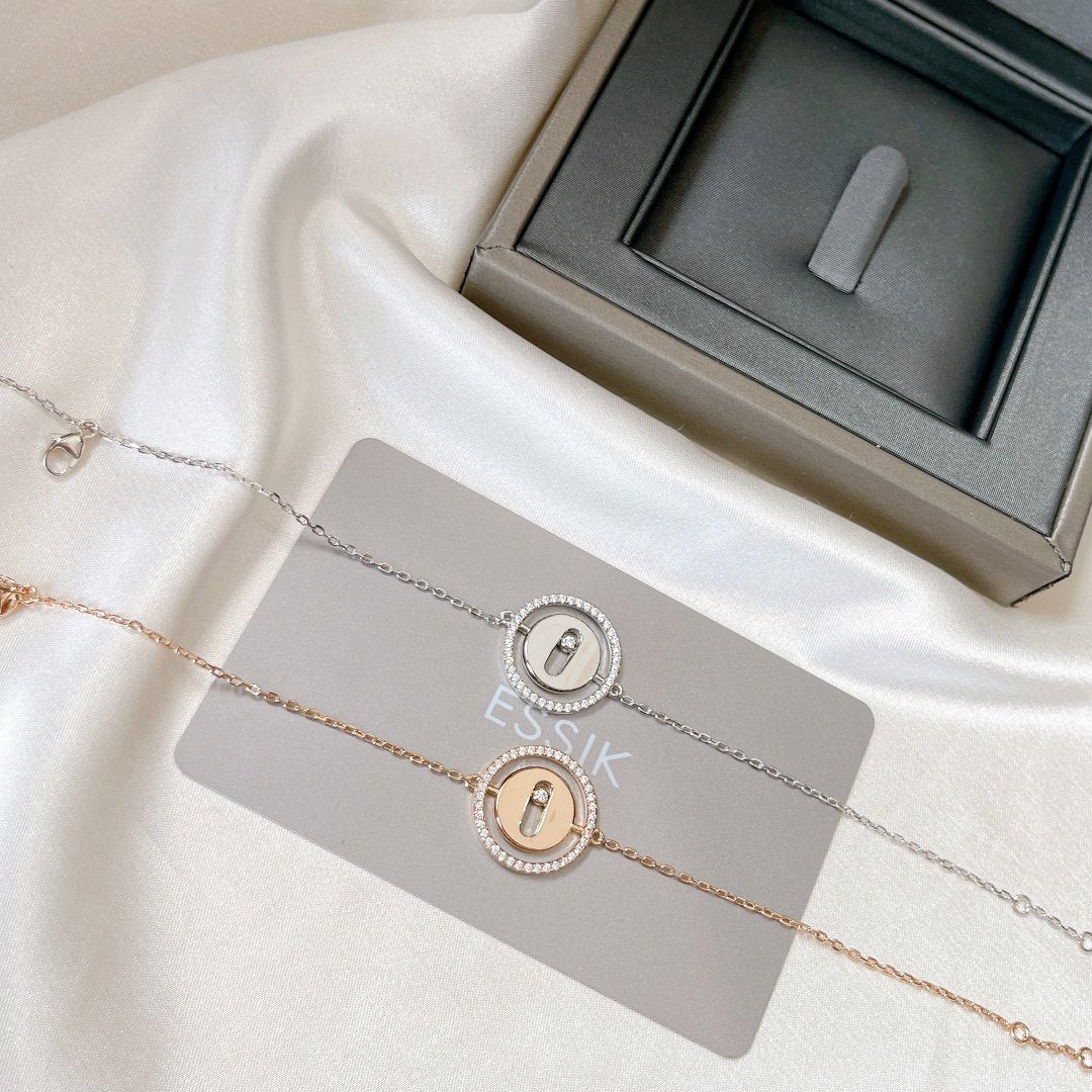 [⭐Hevara Jewelry]Demo MOVE PAVED DIAMOND BRACELET