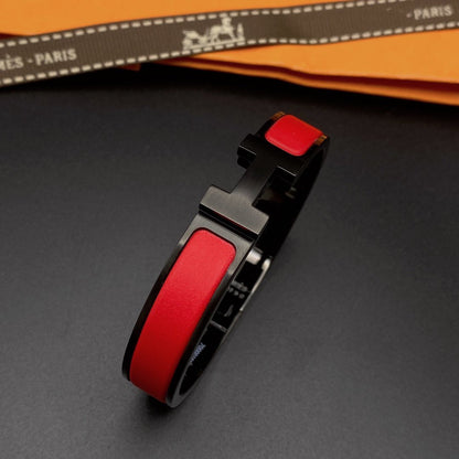 [⭐Hevara Jewelry]CLIC HM SO BLACK RED BRACELET