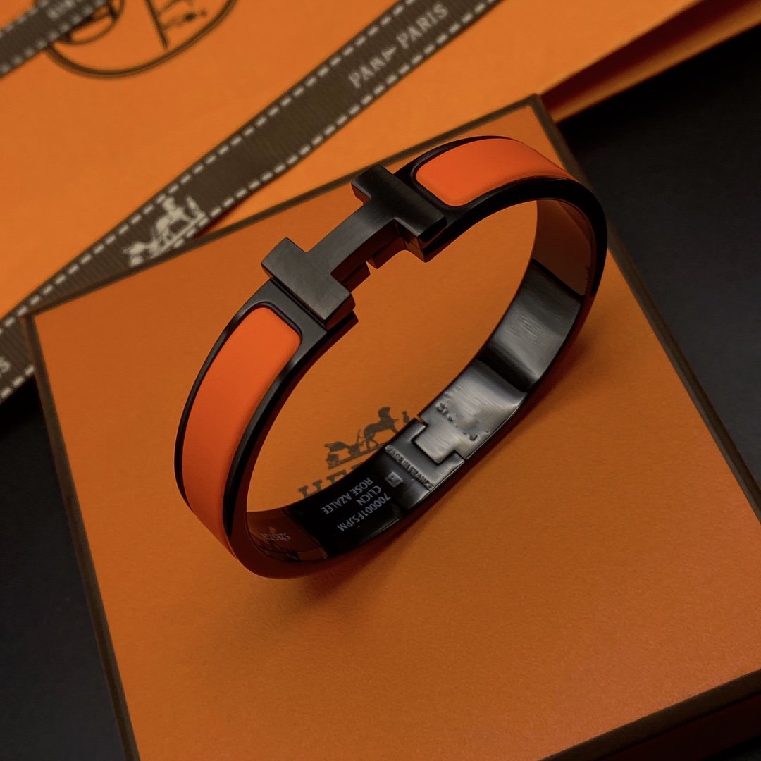 [⭐Hevara Jewelry]CLIC HM SO BLACK OREGAN BRACELET