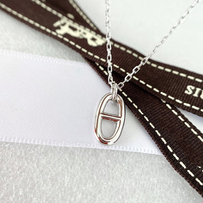 [⭐Hevara Jewelry]HM PIG NOSE NECKLACE