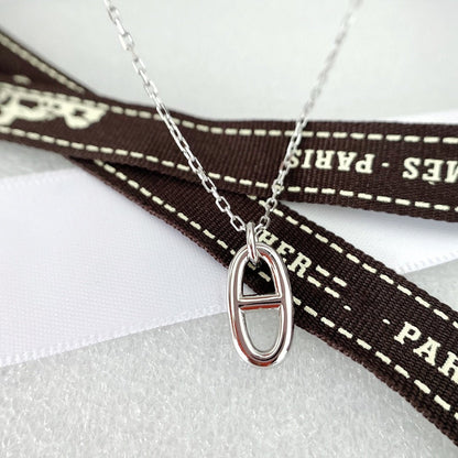 [⭐Hevara Jewelry]HM PIG NOSE NECKLACE