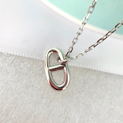 [⭐Hevara Jewelry]HM PIG NOSE NECKLACE
