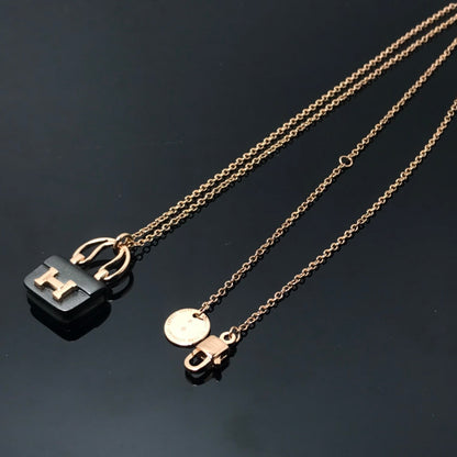 [⭐Hevara Jewelry]WOMEN'S HM AMULETTES CONSTANCE PENDANT NECKLACE