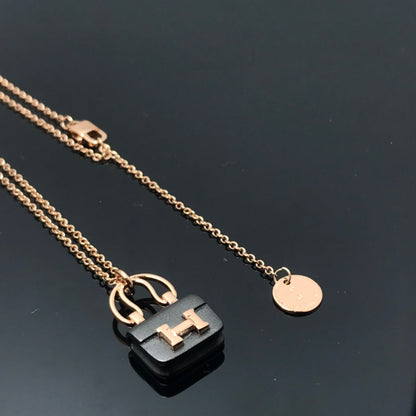 [⭐Hevara Jewelry]WOMEN'S HM AMULETTES CONSTANCE PENDANT NECKLACE