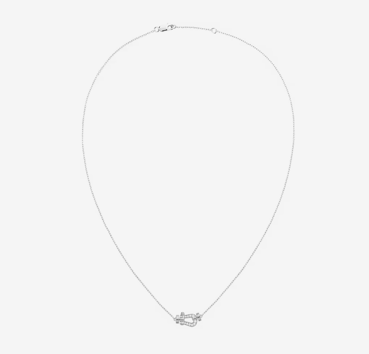 [⭐Hevara Jewelry]FORCE 10 DIAMOND SILVER NECKLACE MINI MODEL
