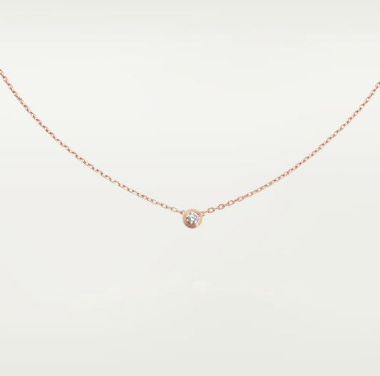 [⭐Hevara Jewelry]DAMOUR DIAMOND NECKLACE