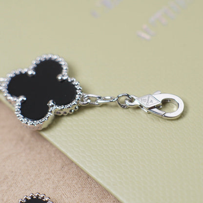 [⭐Hevara Jewelry] CLOVER 5 MOTIF ONYXS BRACELET COLLECTION