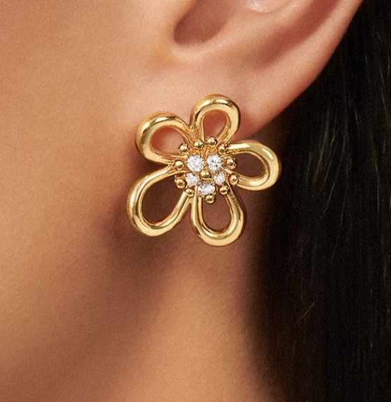 [⭐Hevara Jewelry]FLOWERLACE EARRINGS