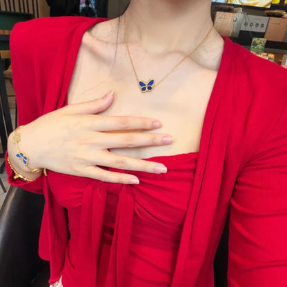 [⭐Hevara Jewelry]  2026 NEW LUCKY BUTTERFLY 1 MOTIFS NECKLACE