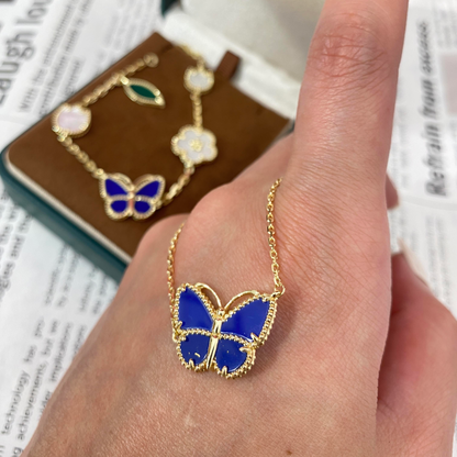 [⭐Hevara Jewelry]  2026 NEW LUCKY BUTTERFLY 1 MOTIFS NECKLACE