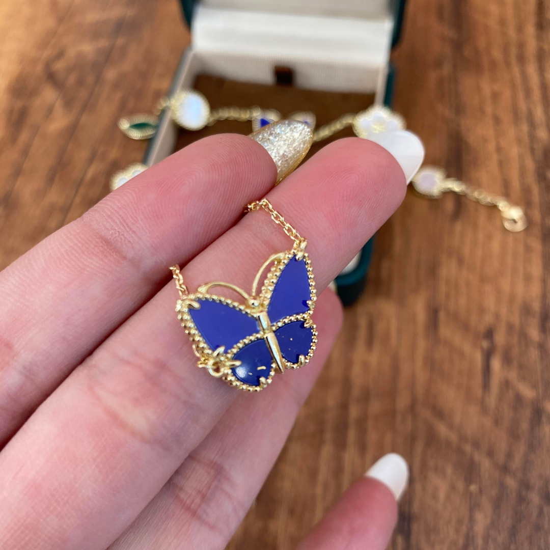 [⭐Hevara Jewelry]  2026 NEW LUCKY BUTTERFLY 1 MOTIFS NECKLACE